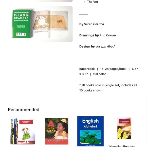 Island Readers set 2 children’s books BNIB w/cellophane wrapped. - Picture 3 of 4